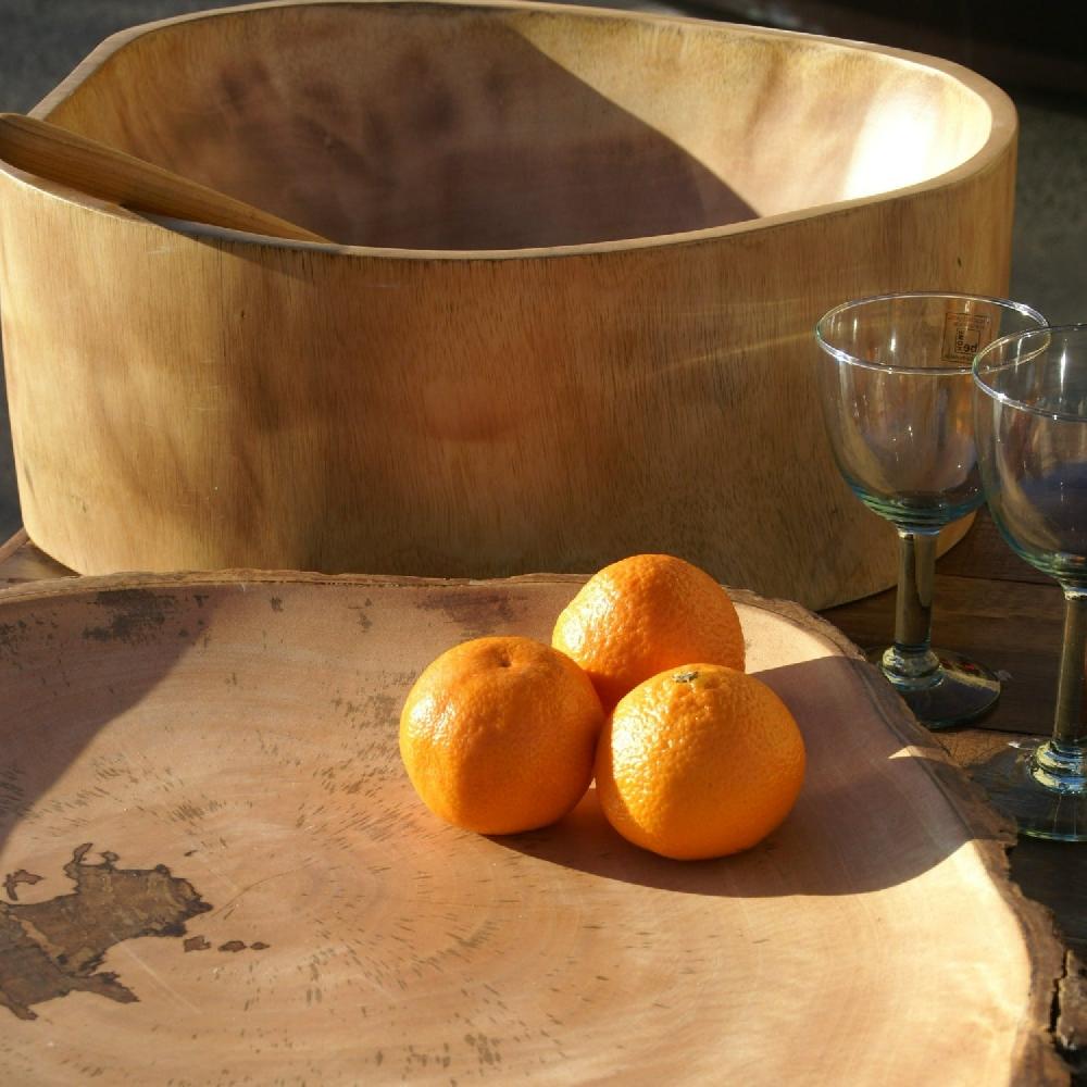 Kiln Mango Wood Bowl - Extra Large - Thumbnail 5