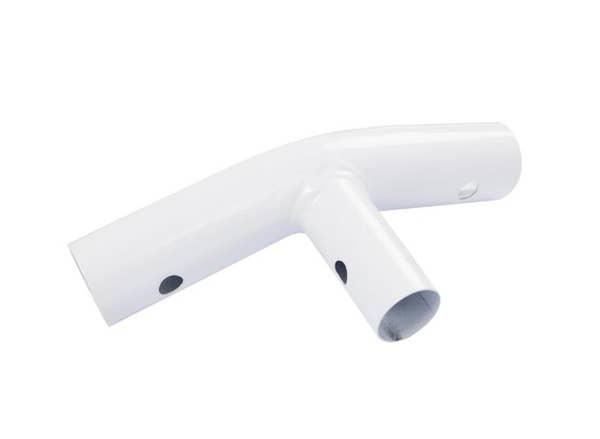 Power Steel and Coleman Power Steel Oval Above Ground Pool T-Connector Replacement, Light Gray - Thumbnail 2