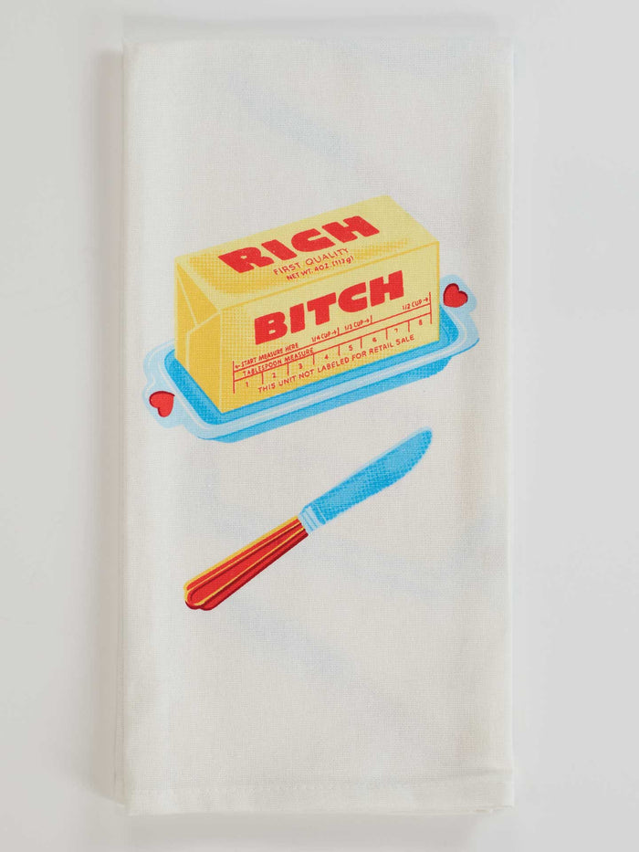 Rich Bitch Tea Towel - Thumbnail 4