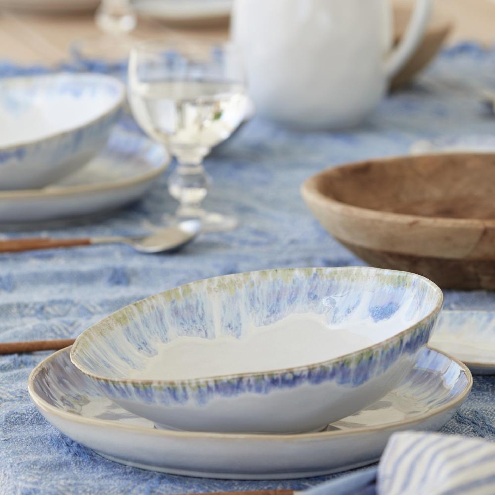 Costa Nova Ceramic Stoneware Serving Bowl - Brisa Collection - Thumbnail 3