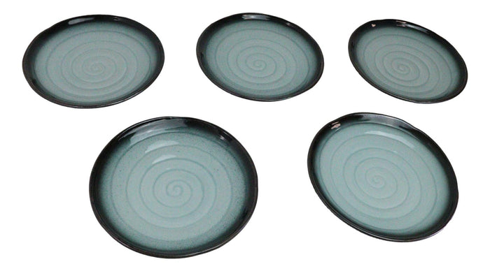 Ebros Gift Seikai Collection Porcelain Dinner Plates - Thumbnail 2