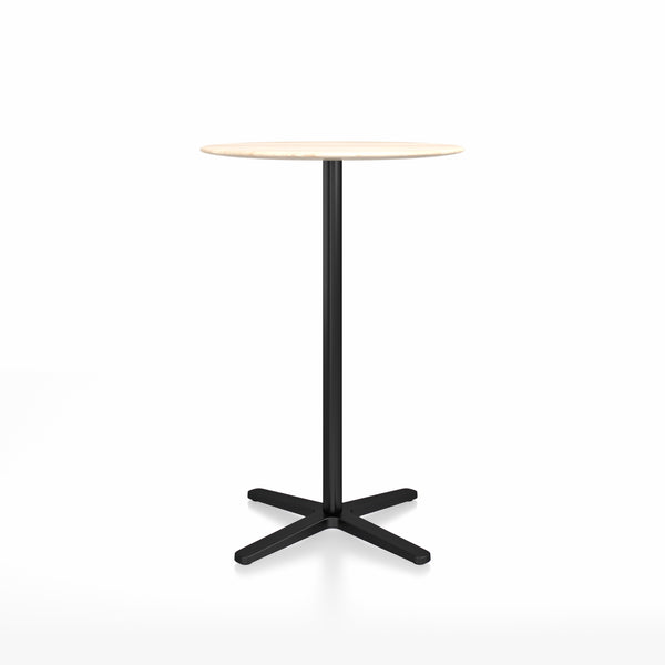 2 Inch X Base Round Bar Table