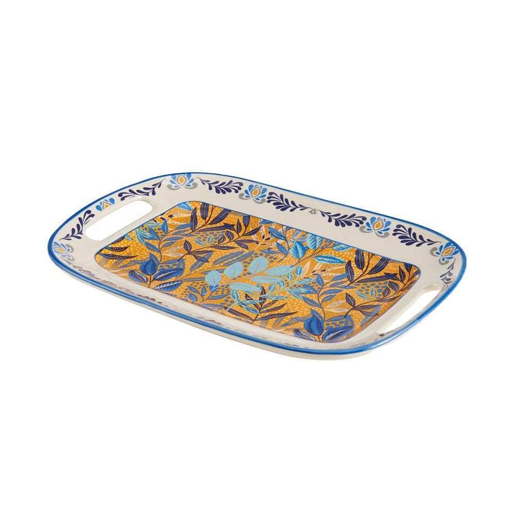 Fitz and Floyd Madeline Handled Serving Platter - Thumbnail 3