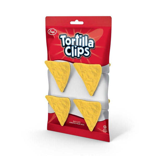 Fred Tortilla Chip Bag Clips 4 Pack