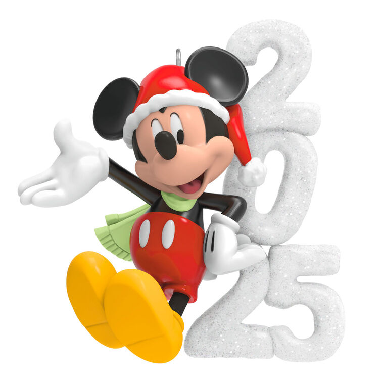 Hallmark Keepsake 2025 Disney Mickey A Year of Disney Magic Christmas Ornament - Thumbnail 4