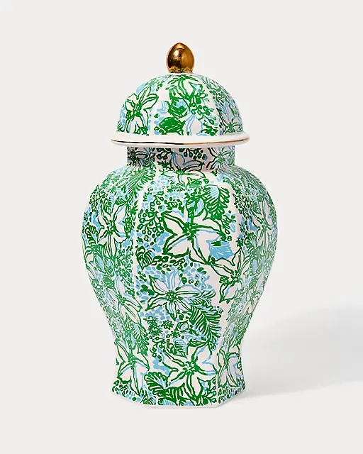 Lilly Pulitzer Ginger Jar