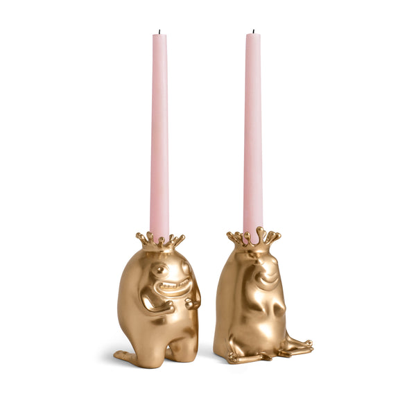 L'Objet Haas Queen Candlesticks (Set of 2) - Thumbnail 3
