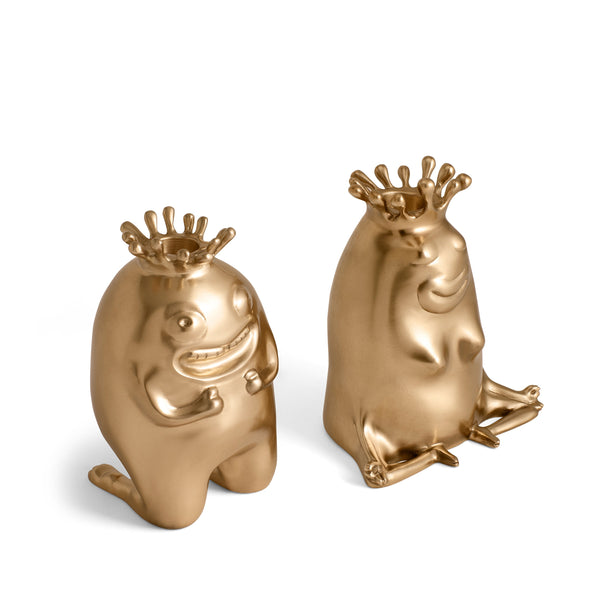 L'Objet Haas Queen Candlesticks (Set of 2) - Thumbnail 4