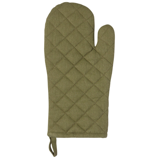 Now Designs Olive Branch Stonewash Oven Mitt - Thumbnail 3