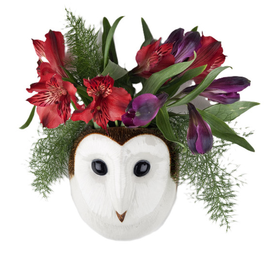 Quail Ceramics Barn Owl Bud Vase - Thumbnail 5