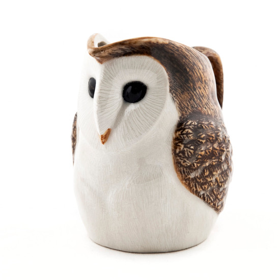 Quail Ceramics Barn Owl Jug, Small - Thumbnail 5